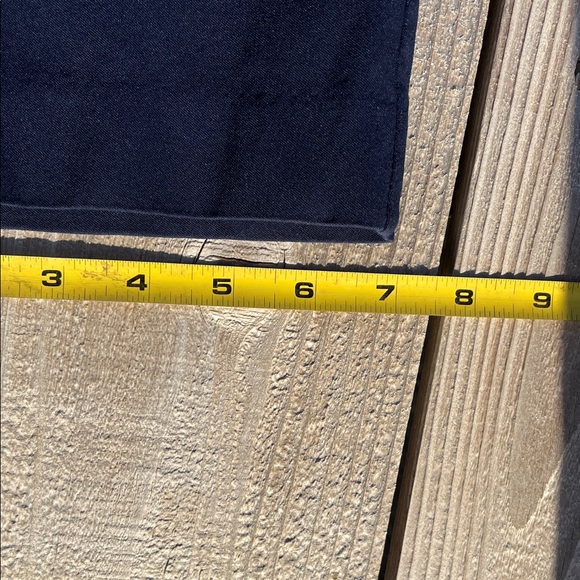 JM Collection Navy Cropped Pants - Picture 6 of 7